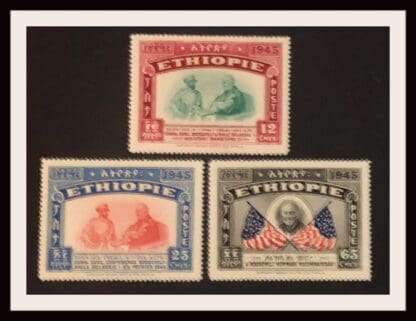 Ethiopia Scott #278-280 Mint Hinged