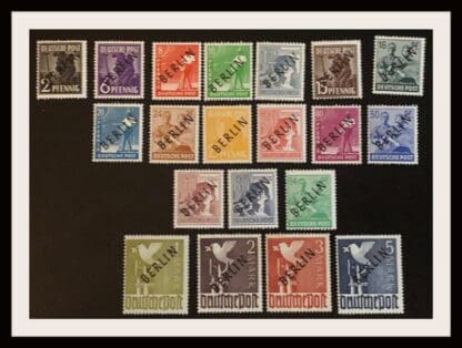 Germany Scott #9N1-9N16 Mint Never Hinged