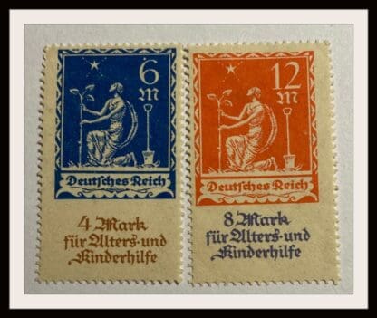 Germany Scott # B3-B4 Mint Never Hinged