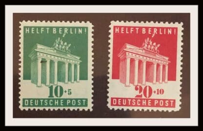 Germany Scott # B302-B303 Mint Never Hinged