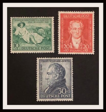 Germany Scott # B306-B308 Mint Never Hinged