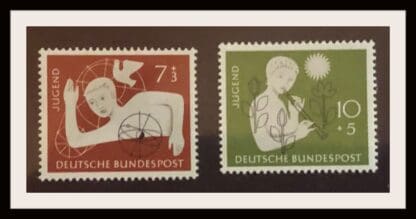 Germany Scott # B348-B349 Mint Never Hinged