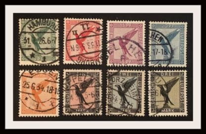 Germany Scott # C27-C34 Used