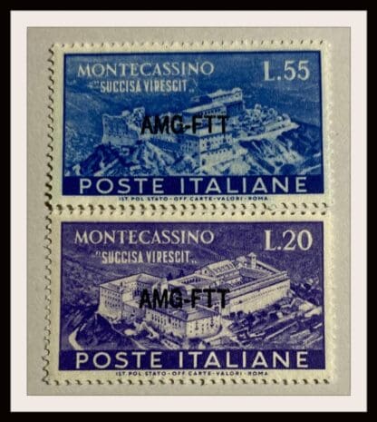 Italy Trieste Scott #120-121 Mint Never Hinged