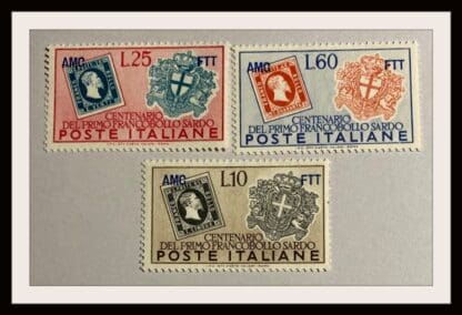 Italy Trieste Scott #131-133 Mint Never Hinged