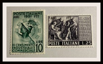 Italy Trieste Scott #134-135 Mint Never Hinged