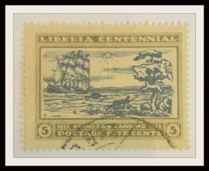 Liberia Scott #211 Used