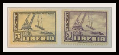 Liberia Scott #298-299 Mint Hinged