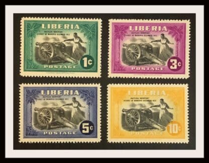 Liberia Scott #301-304 Mint Never Hinged