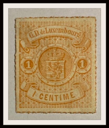 Luxembourg Scott # 17 Mint Hinged