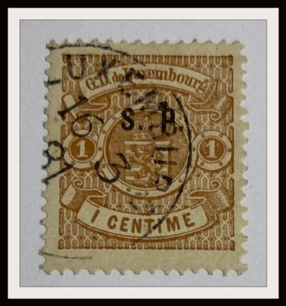 Luxembourg Scott # O44 Used