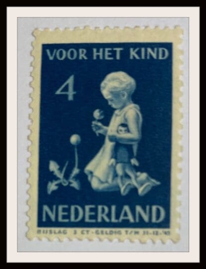 Netherlands Scott # B131 Mint Hinged