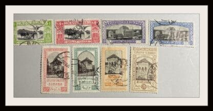 Romania Scott # 196-203 Used