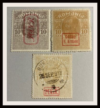 Romania Scott # Revenue Used