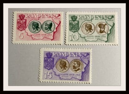 Romania Scott #Cinderella Mint Never Hinged