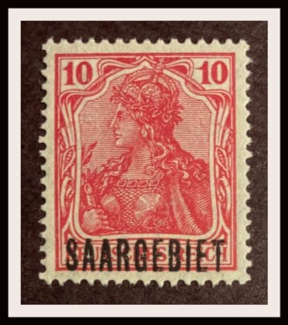 Saar Scott #43 Mint Hinged