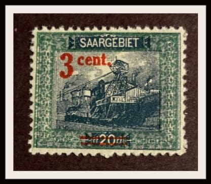 Saar Scott #85 Mint Hinged