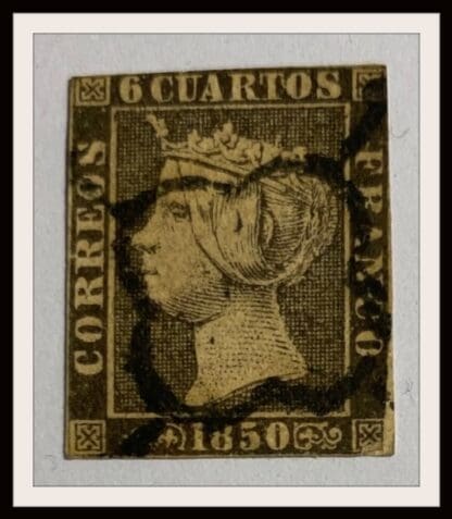 Spain Scott # 1 Used