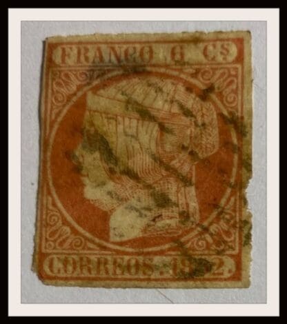 Spain Scott # 12 Used