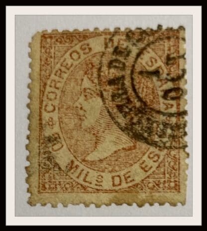 Spain Scott # 97 Used