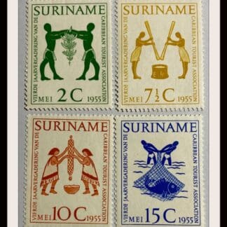 Surinam Scott # 265-268 Mint Hinged