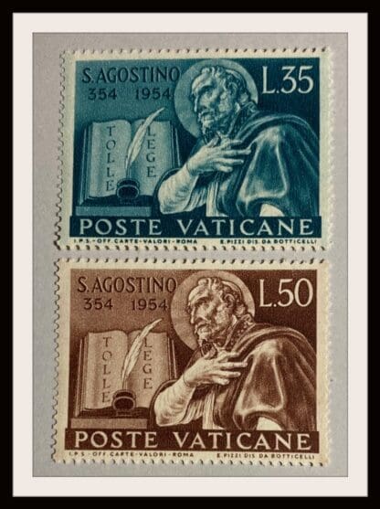 Vatican Scott # 187-188 Mint Hinged