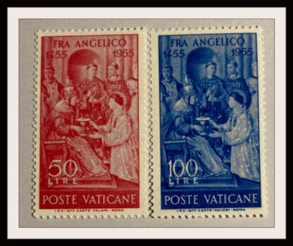 Vatican Scott # 195-196 Mint Never Hinged