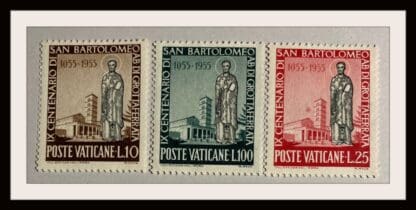 Vatican Scott # 200-202 Mint Never Hinged