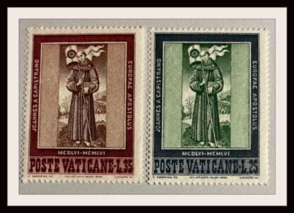 Vatican Scott # 214-215 Mint Never Hinged