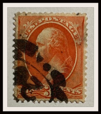 USA Scott # 214 Used