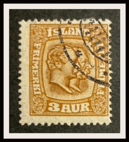 Iceland Scott #105 Used