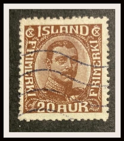 Iceland Scott #119 Used