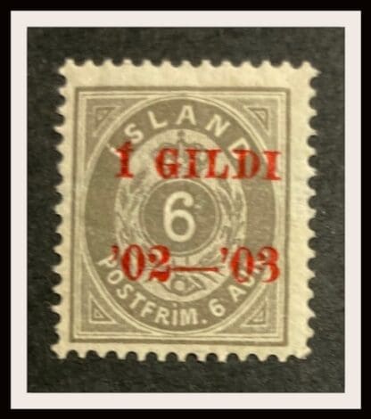 Iceland Scott #46 Mint Hinged