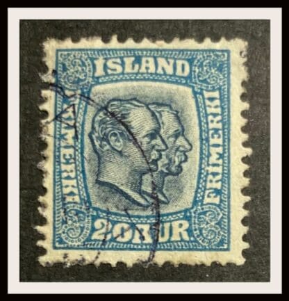 Iceland Scott #79 Used