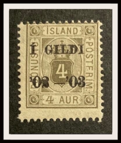 Iceland Scott #O21 Used