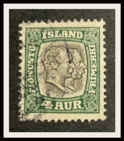 Iceland Scott #O32 Used