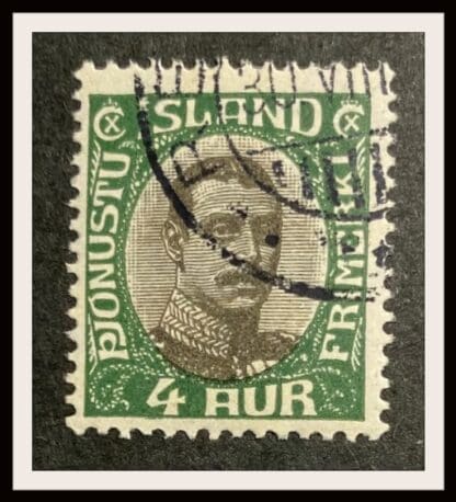 Iceland Scott #O41 Used