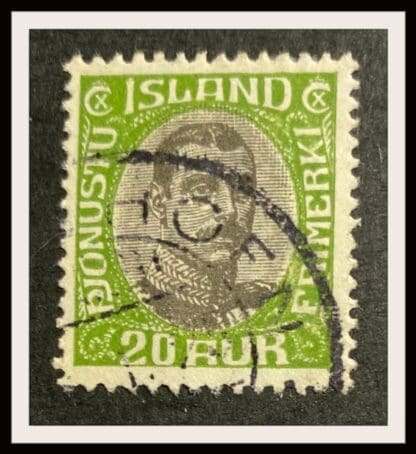 Iceland Scott #O45 Used