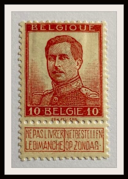 Belgium Scott #103 Mint Hinged