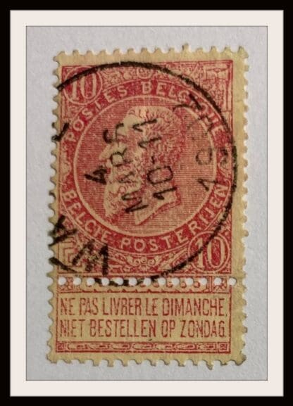 Belgium # 66 Used