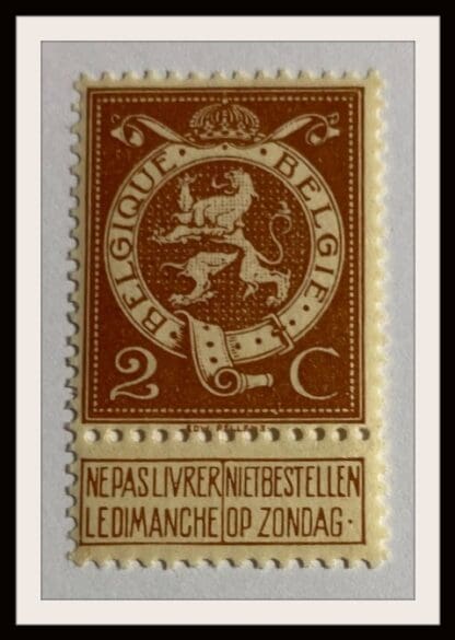 Belgium # 93 Mint Never Hinged