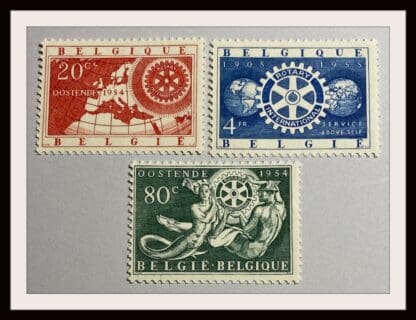 Belgium Scott # 479-481 Mint Never Hinged