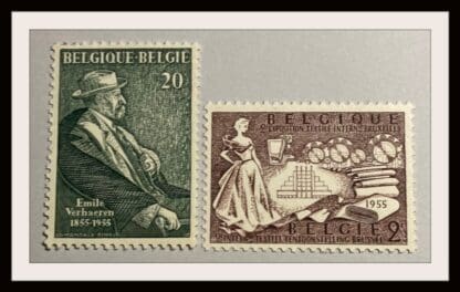 Belgium Scott # 488-489 Mint Never Hinged