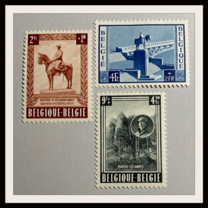 Belgium Scott # B551-B554 Mint Never Hinged