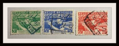 Belgium Scott # Q291-Q296 Used