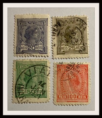 Brazil Scott # 201-204 Used