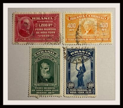 Brazil Scott # 480-483 Used