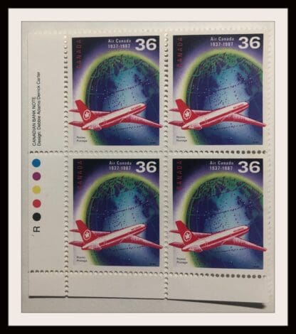 Canada Scott # 1145 MNH Plate Block