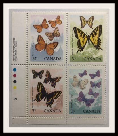 Canada Scott # 1213a MNH Plate Block