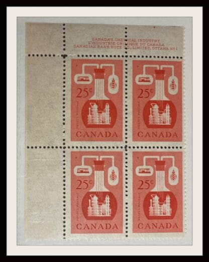 Canada Scott # 363 MNH Plate Block